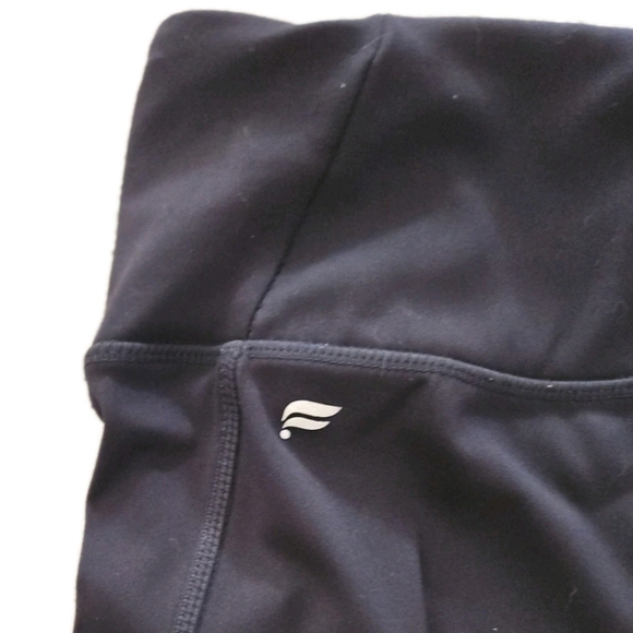 Fabletics Womens Black Motion365 High Waisted Utility Workout Athletic Legging M - Picture 10 of 15